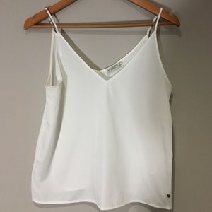 Abercrombie & Fitch ~Essentials~ Cream Tank Top